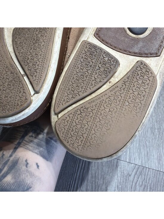 Olukai Puhalu Canvas Beige Slip On Boat Shoes Fishing Mens 13 Loafer Rare Khaki main image 8